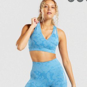 Gymshark | Pants u0026 Jumpsuits | Gymshark Adapt Camo Seamless Set Blue |  Poshmark